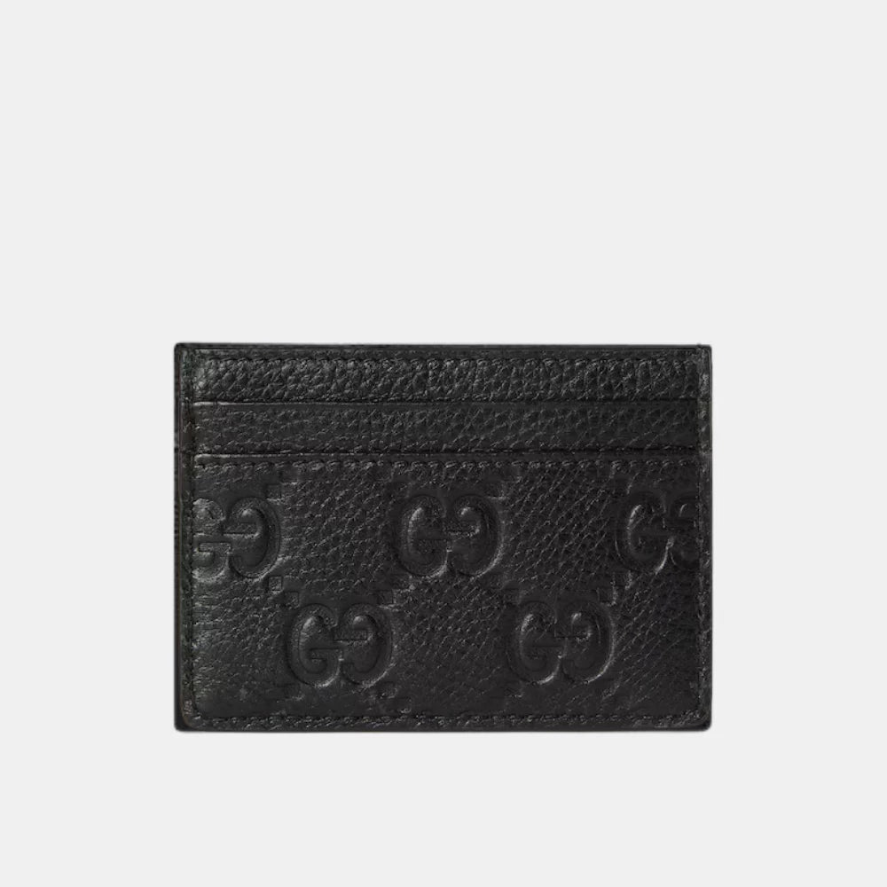 Gucci GG Emblem Card Case - DIVA ONLINE STORE