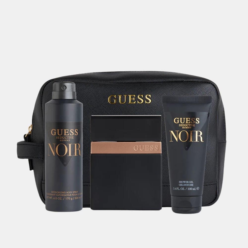 Guess Seductive Homme Noir Gift Set For Men - DIVA ONLINE STORE