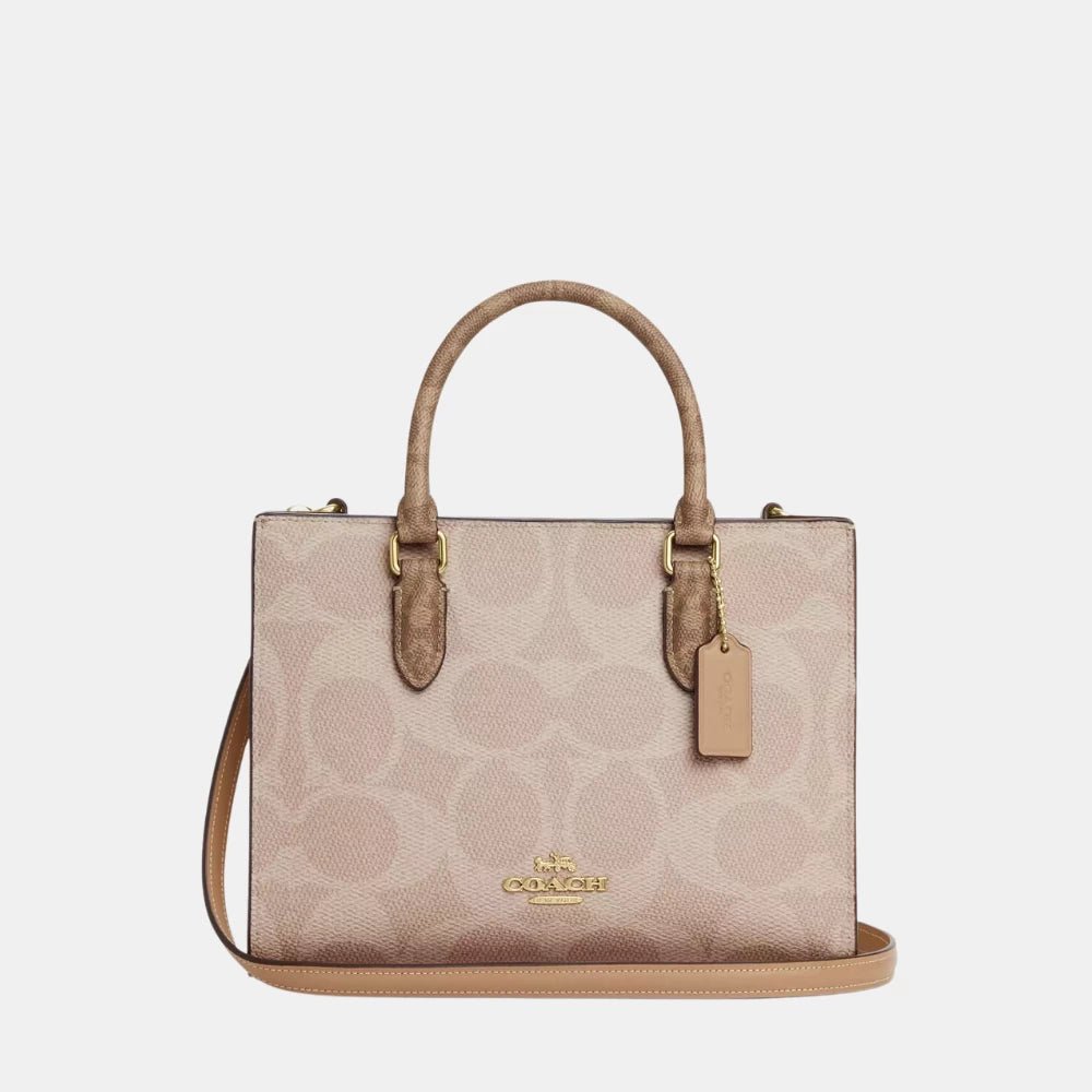 Coach Maggie Small Tote Bag In Blocked Signature Canvas - DIVA ONLINE STORE