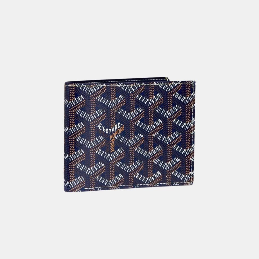 Goyard Victoire Wallet (Navy Blue) - DIVA ONLINE STORE