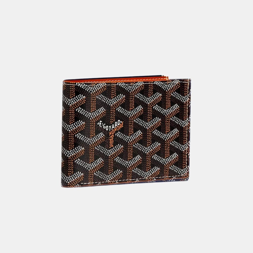 Goyard Victoire Wallet (Black & Tan) - DIVA ONLINE STORE