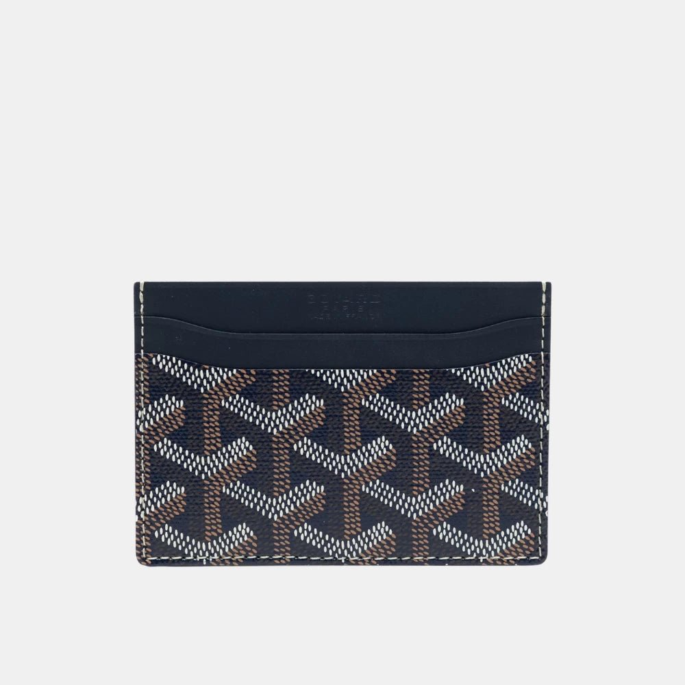 Goyard Saint - Sulpice Card Wallet (Navy Blue) - DIVA ONLINE STORE