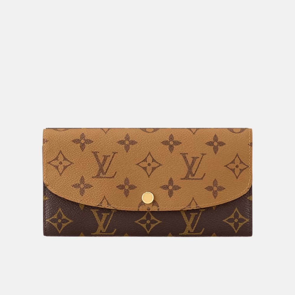 Louis Vuitton Emilie Wallet (Monogram Reverse Canvas) - DIVA ONLINE STORE