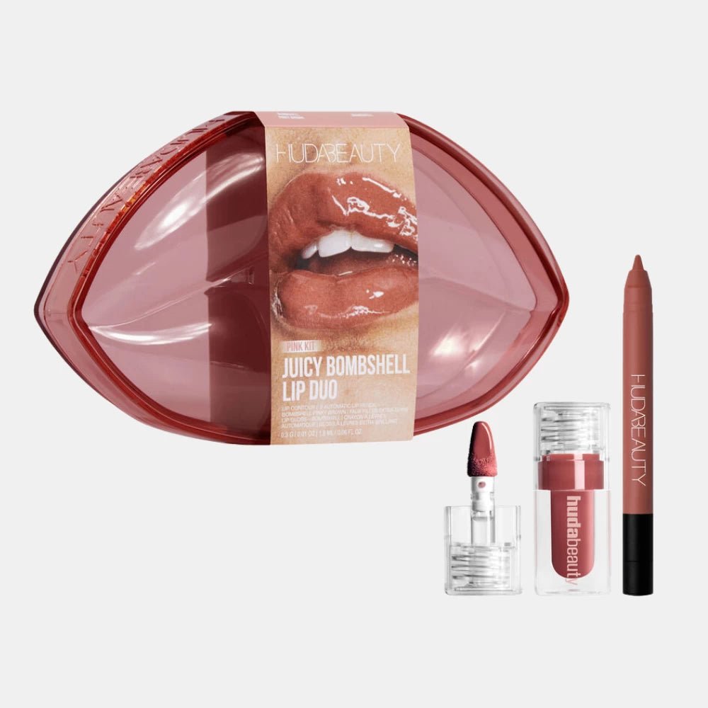Huda Beauty Juicy Bombshell Lip Duo - DIVA ONLINE STORE