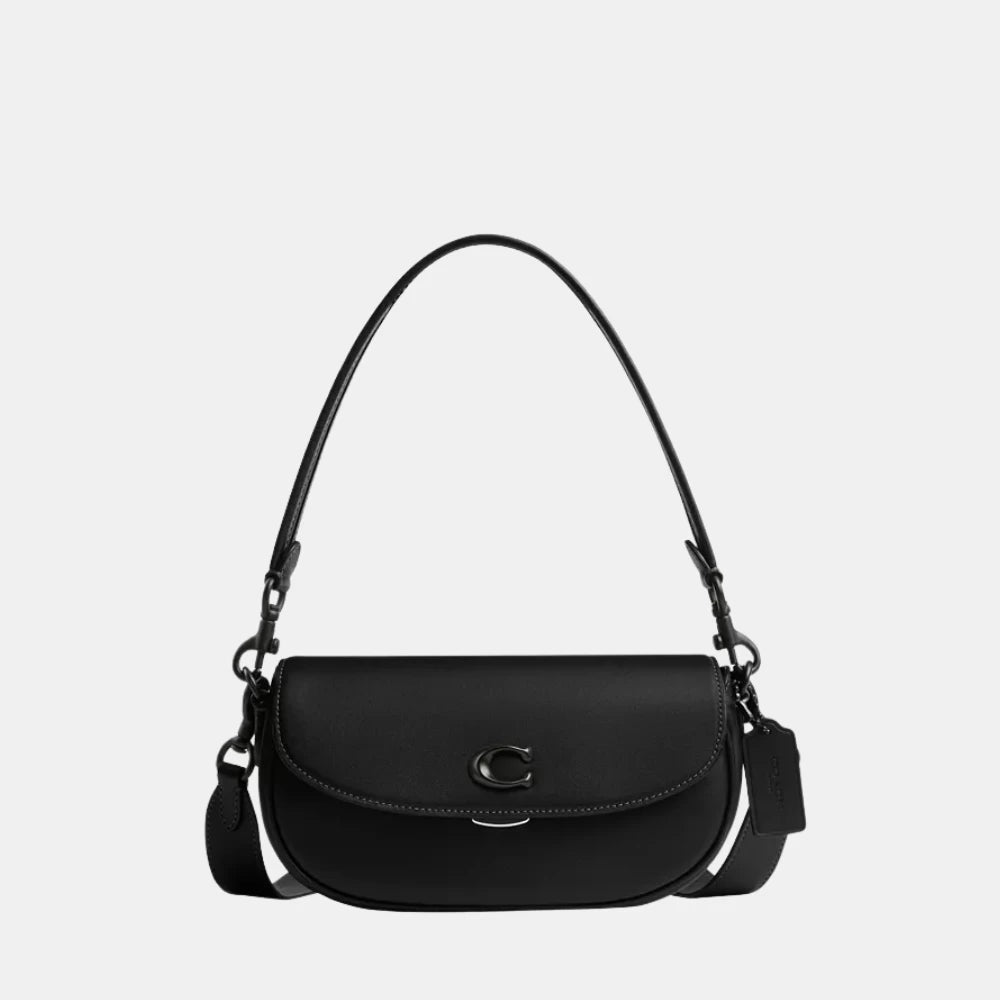 Coach Emmy Saddle Bag (Black) - DIVA ONLINE STORE
