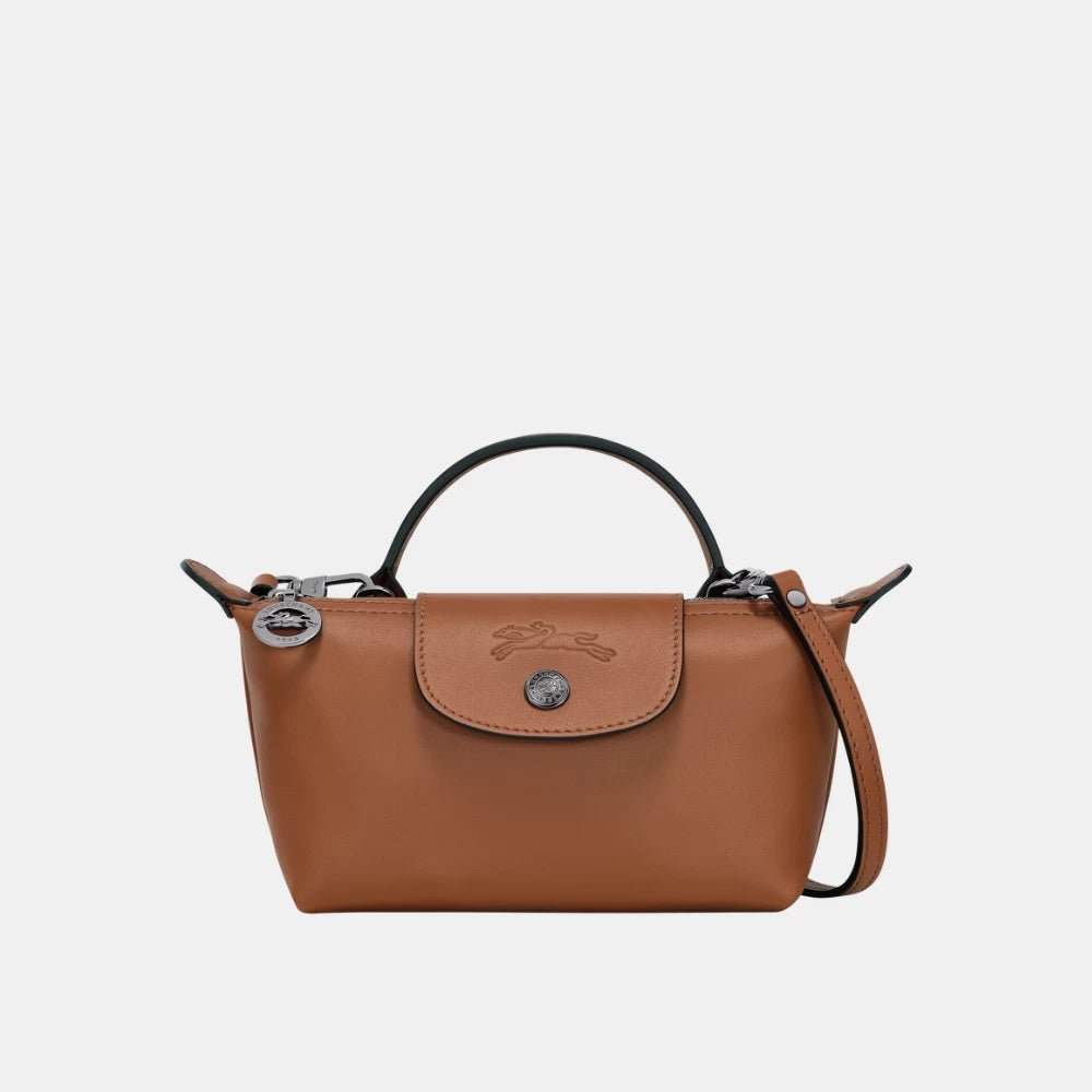 Longchamp Le Pliage Xtra XS Leather Pouch - DIVA ONLINE STORE