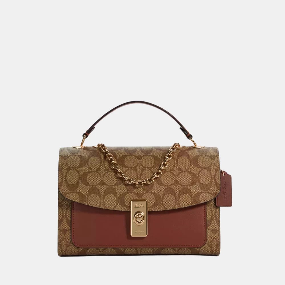 Coach Lane Shoulder Bag In Colorblock Signature Canvas - DIVA ONLINE STORE