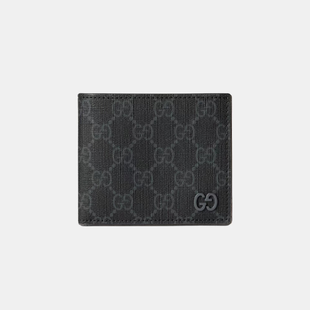 Gucci Grey Interior GG Bi - Fold Wallet - DIVA ONLINE STORE