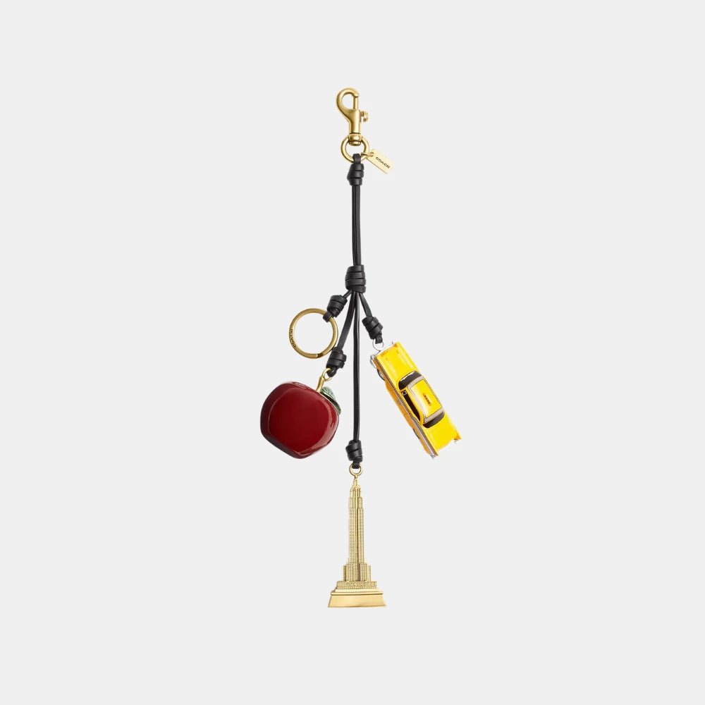 Coach Small New York Cluster Bag Charm - DIVA ONLINE STORE