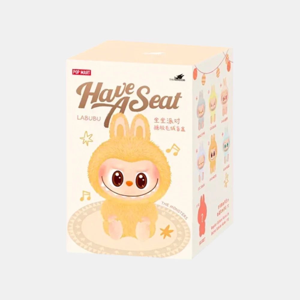 Pop Mart Labubu The Monsters Have a Seat Vinyl Plush Single Blind Box - DIVA ONLINE STORE