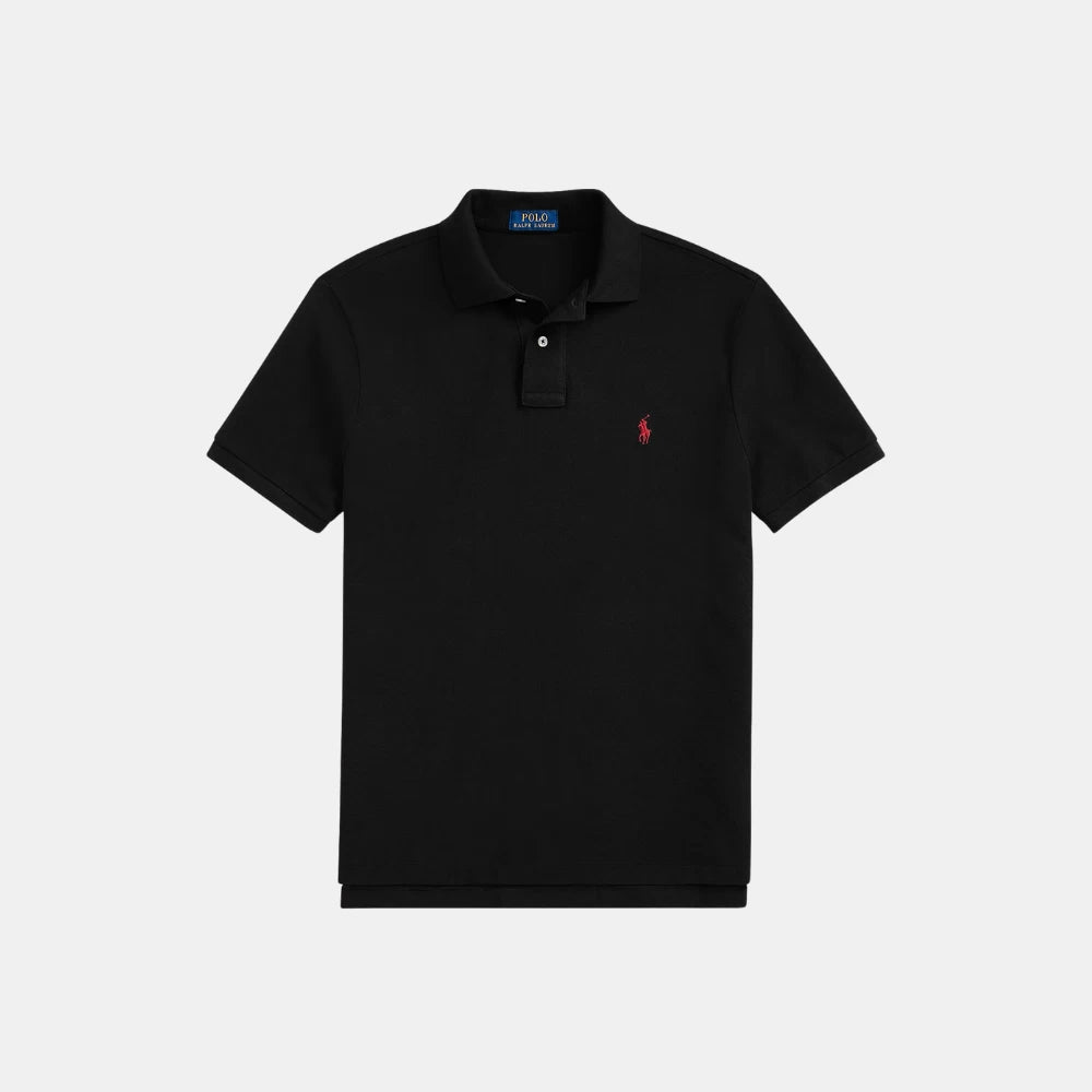 Ralph Lauren Iconic Black Mesh Polo Shirt (XX Large) - DIVA ONLINE STORE