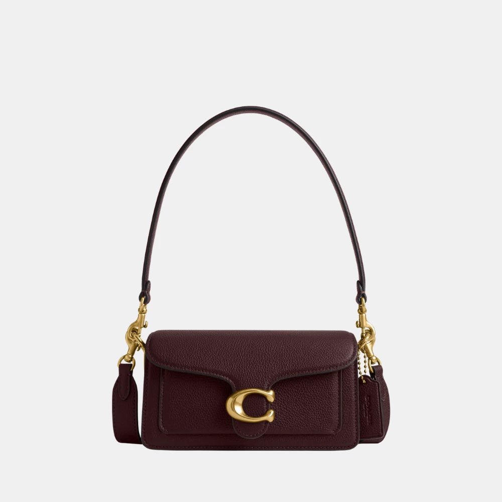 Coach Tabby Shoulder Bag (Burgundy) - DIVA ONLINE STORE