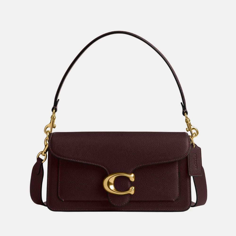 Coach Tabby Shoulder Bag (Burgundy) - DIVA ONLINE STORE