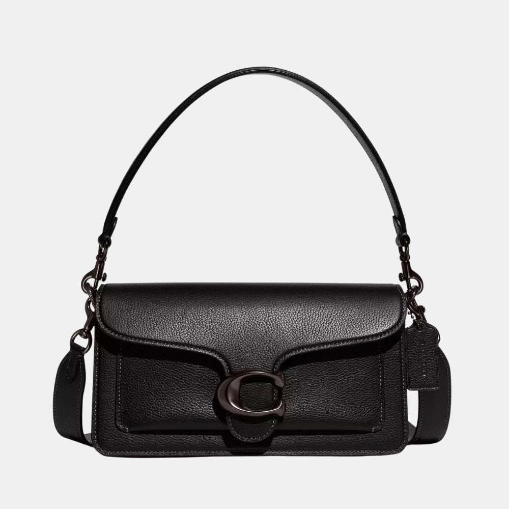 Coach Tabby Shoulder Bag (Pewter/Black) - DIVA ONLINE STORE