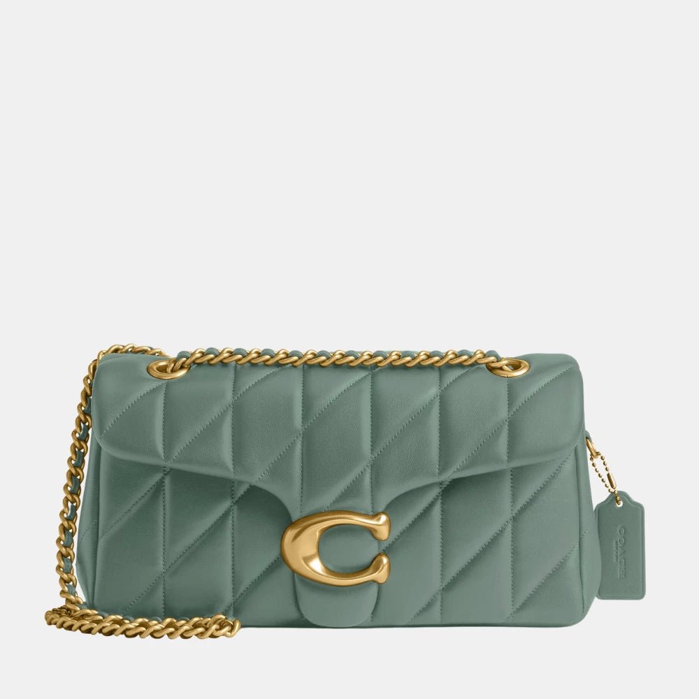 Coach Quilted Tabby Shoulder Bag (Sage) - DIVA ONLINE STORE