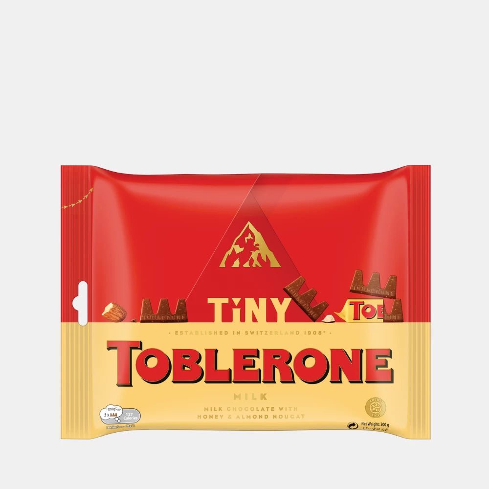 Toblerone Milk Chocolate With Honey & Almond Nougat (200g) - DIVA ONLINE STORE