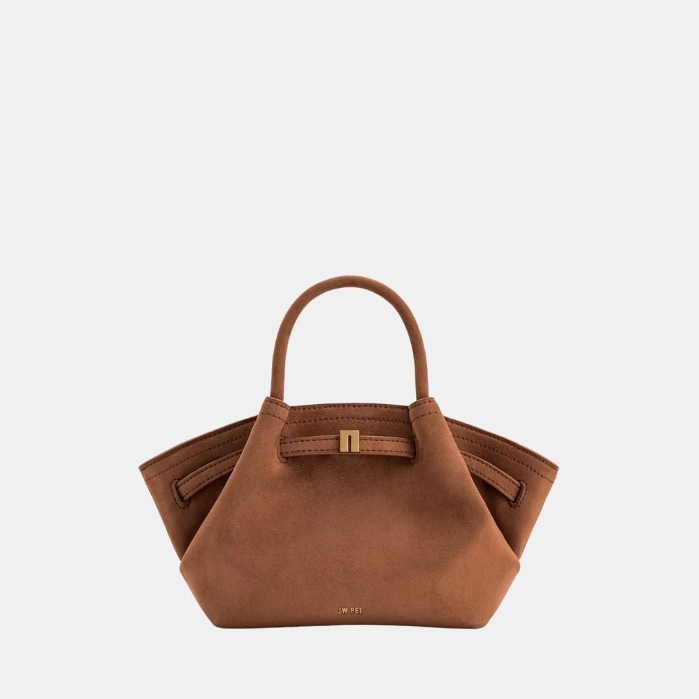JW Pei Hana Mini Faux Suede Tote Bag - DIVA ONLINE STORE