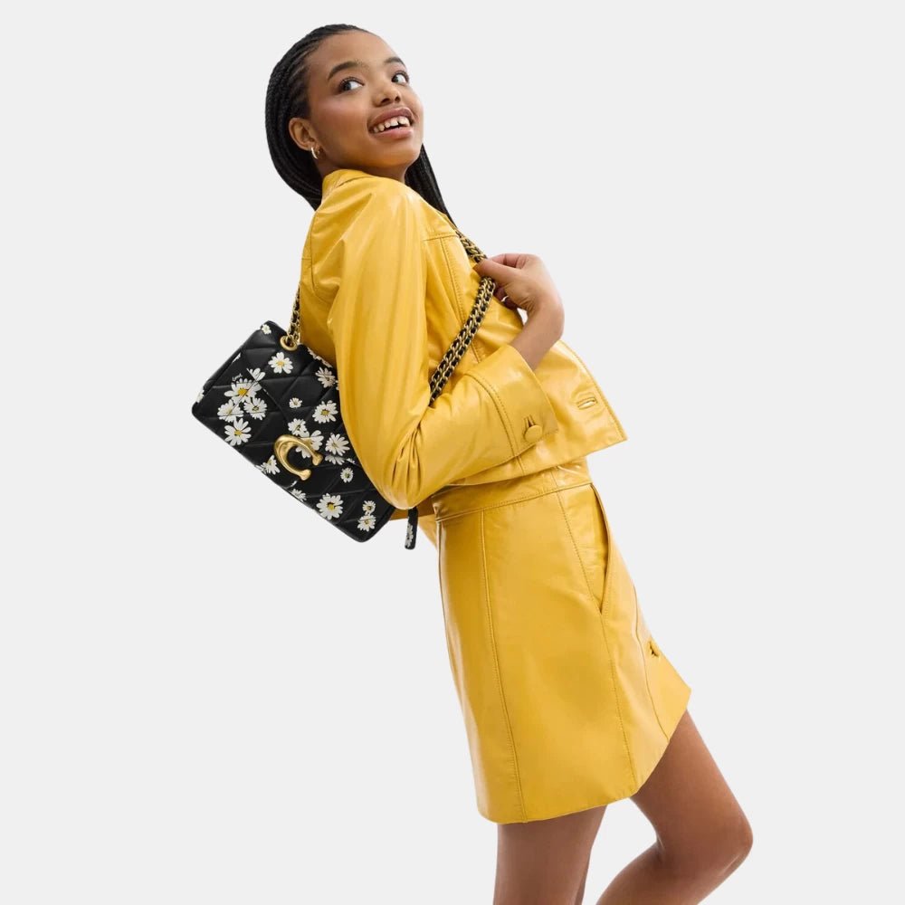 Coach Quilted Tabby Shoulder Bag With Floral Print - DIVA ONLINE STORE