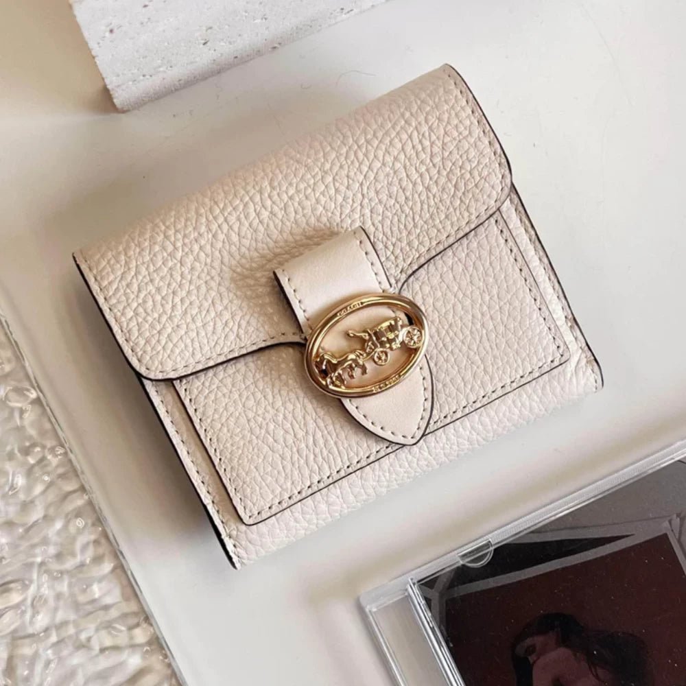 Coach Georgie Small Wallet (White) - DIVA ONLINE STORE