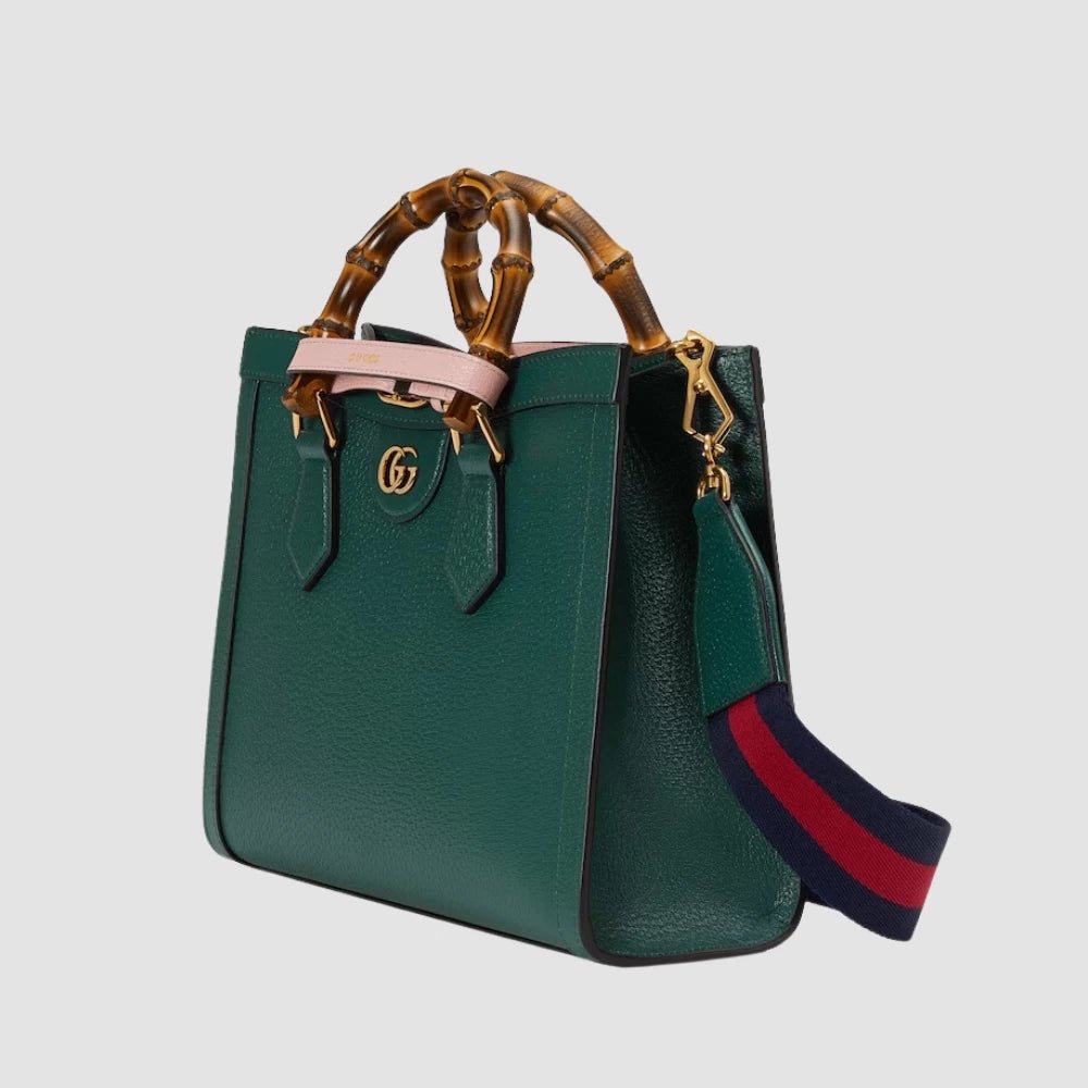 Gucci Diana Small Tote Bag (Green) - DIVA ONLINE STORE