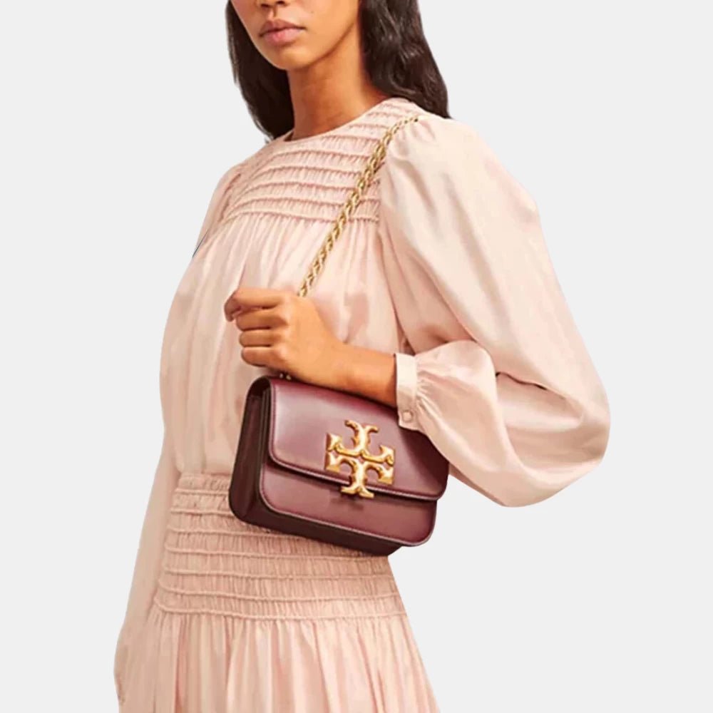 Tory Burch Small Eleanor Bag (Maroon) - DIVA ONLINE STORE