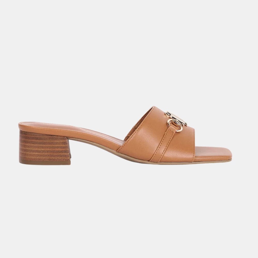 Tommy Hilfiger Pippe Slide (Tan) - DIVA ONLINE STORE