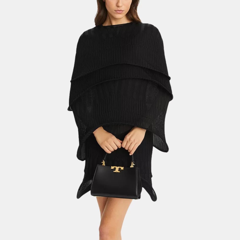 Tory Burch Eleanor Satchel Bag (Black) - DIVA ONLINE STORE