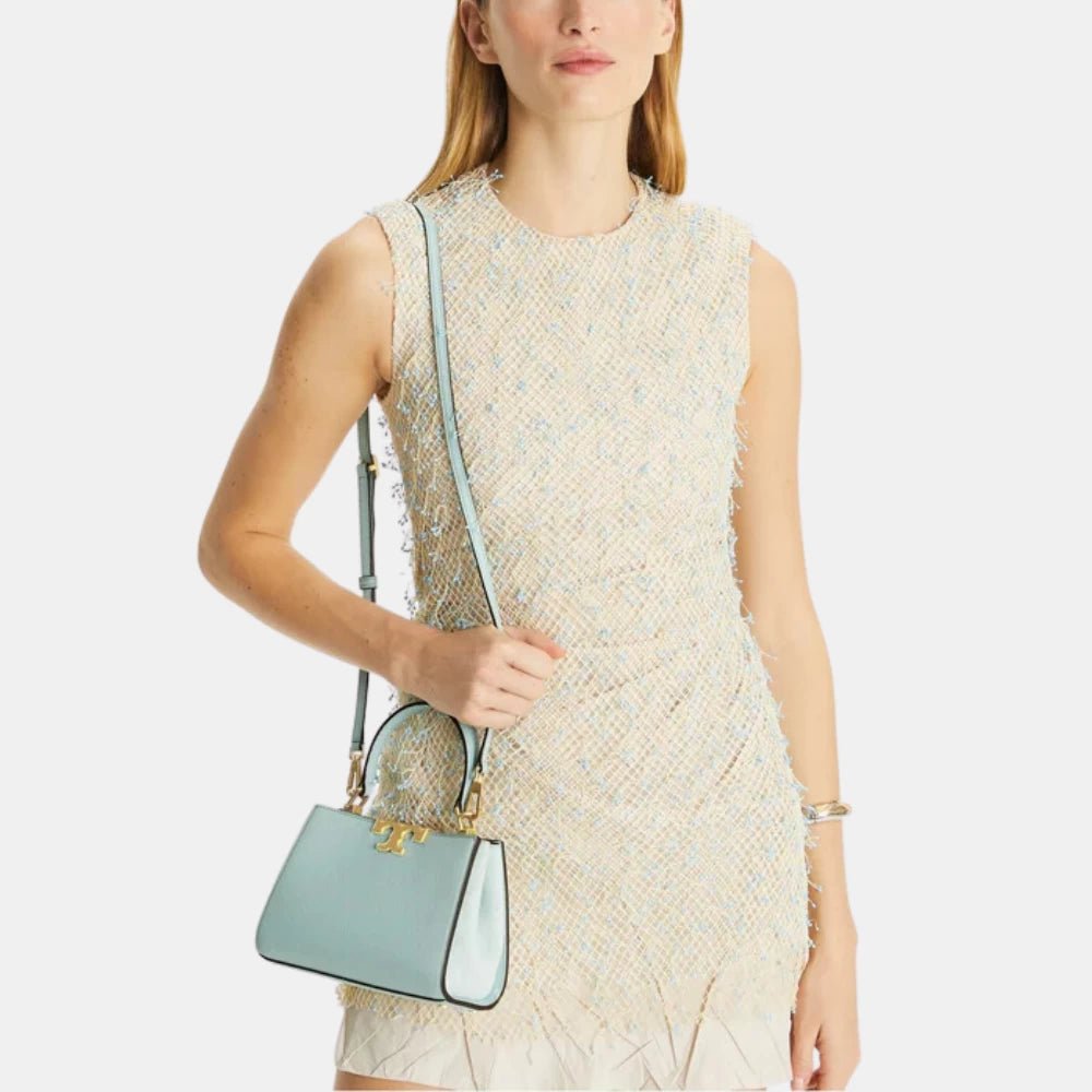 Tory Burch Eleanor Satchel Bag (Sky) - DIVA ONLINE STORE
