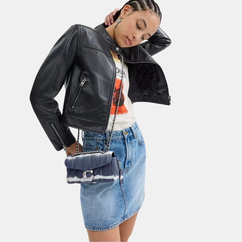 Coach Quilted Tabby Shoulder Bag With Tie - Dye - DIVA ONLINE STORE