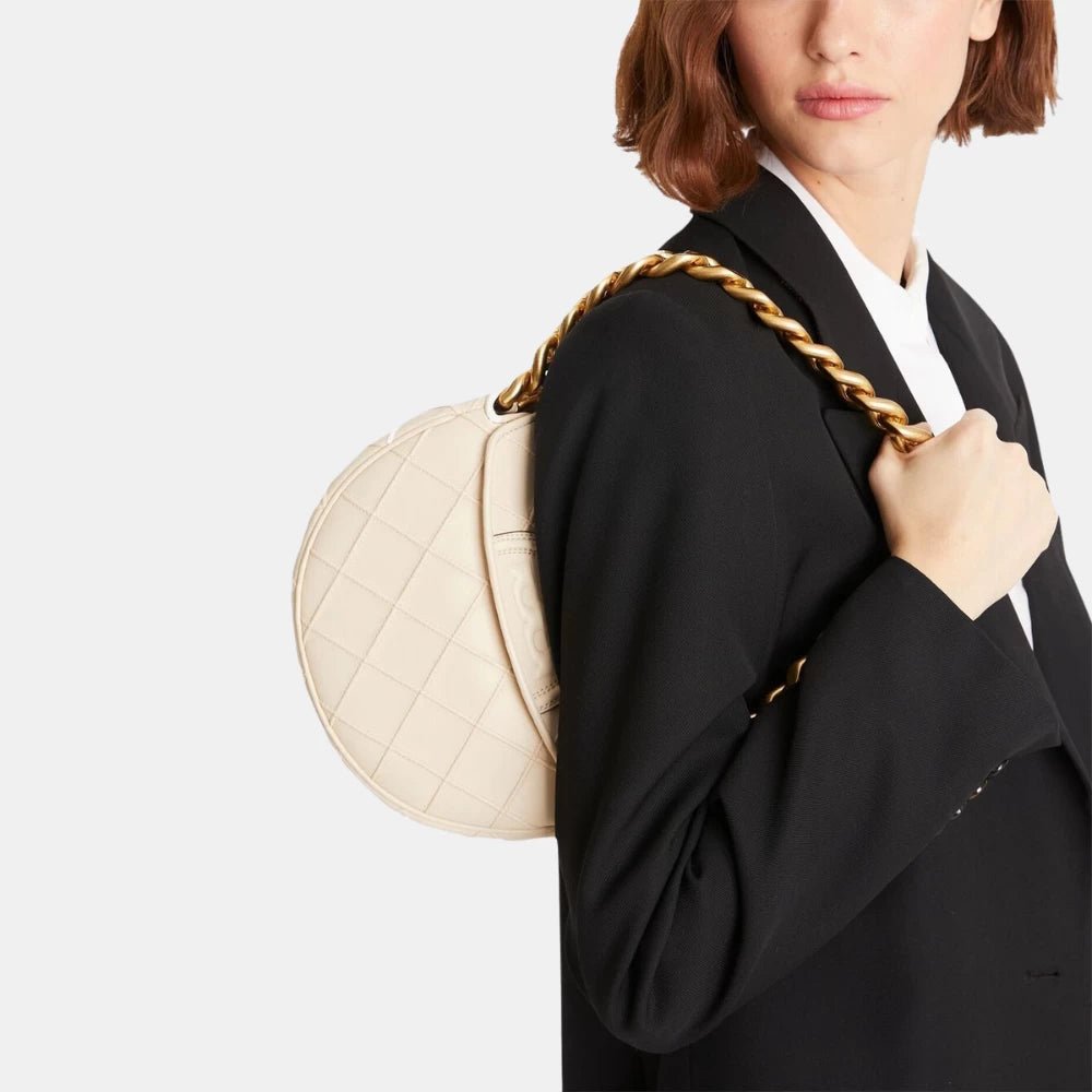 Tory Burch Fleming Crescent Mini Shoulder Bag - DIVA ONLINE STORE