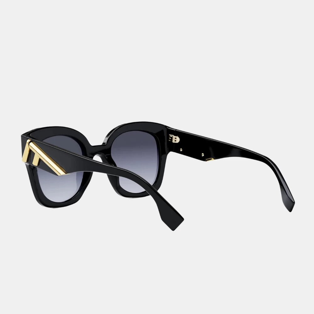 Fendi Oversized F Logo Acetate Cat - Eye Sunglasses - DIVA ONLINE STORE
