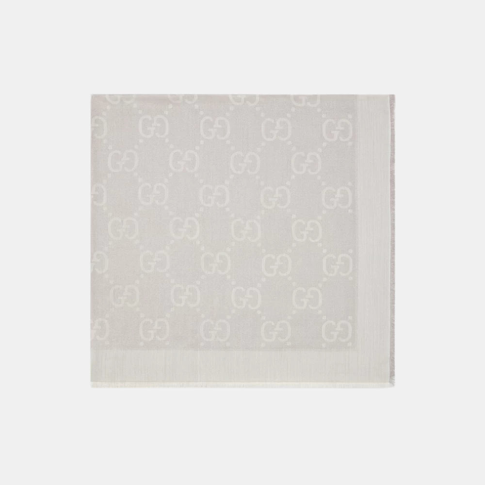 Gucci GG Lamé Jacquard Shawl - DIVA ONLINE STORE