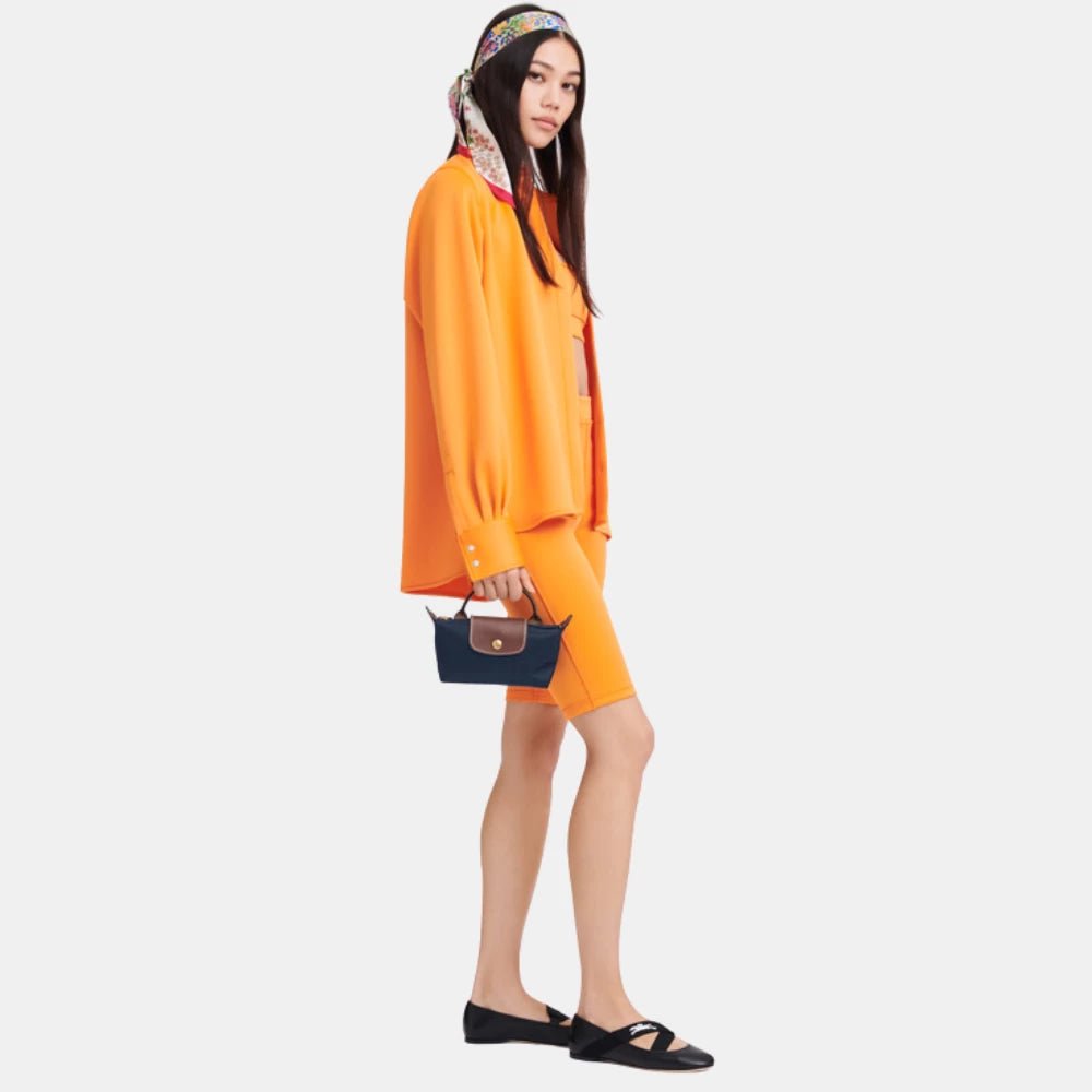 Longchamp Le Pliage Original Pouch With Handle - DIVA ONLINE STORE