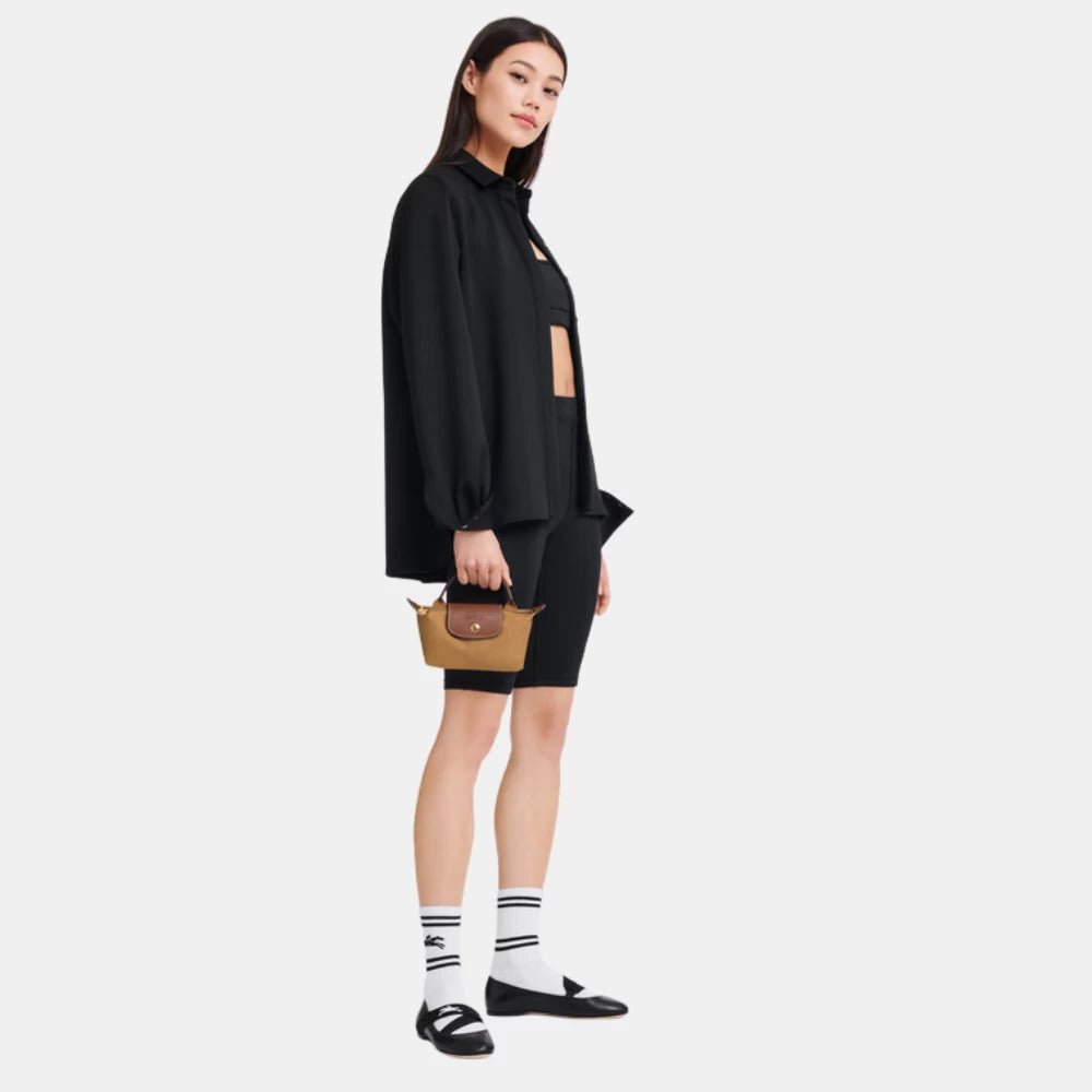 Longchamp Le Pliage Original Pouch With Handle - DIVA ONLINE STORE