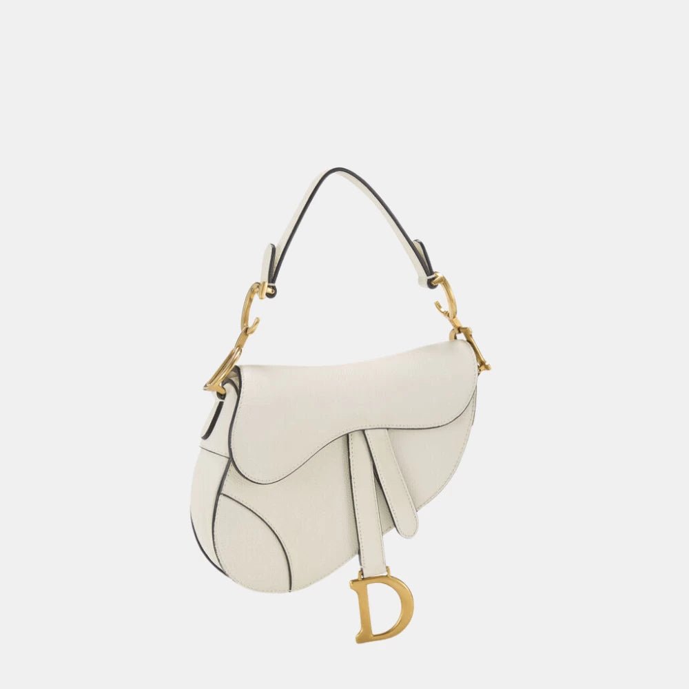 Dior Saddle Bag with Strap (White) - DIVA ONLINE STORE