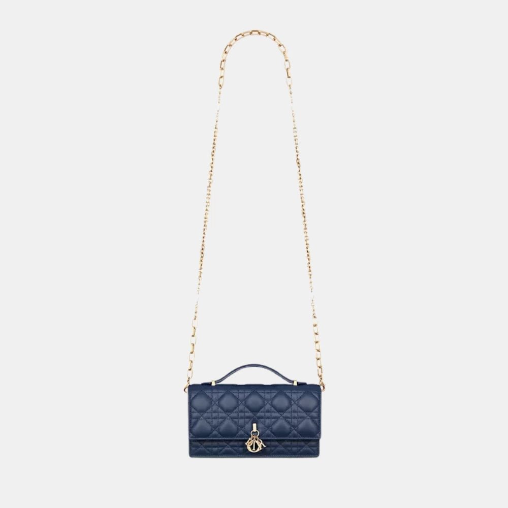 Dior My Dior Mini Bag (Ocean Blue) - DIVA ONLINE STORE