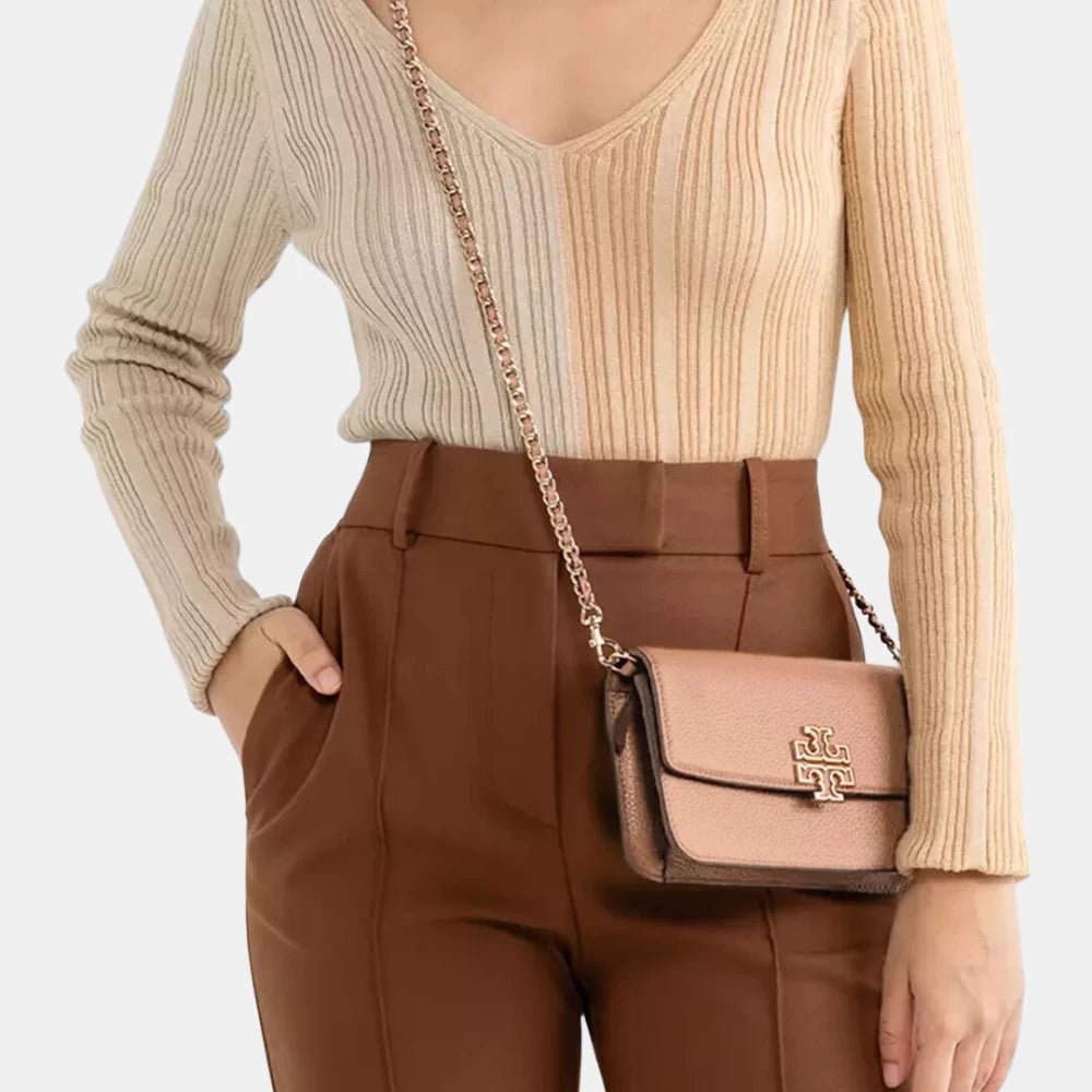 Tory Burch Britten Chain Wallet With Wristlet - DIVA ONLINE STORE