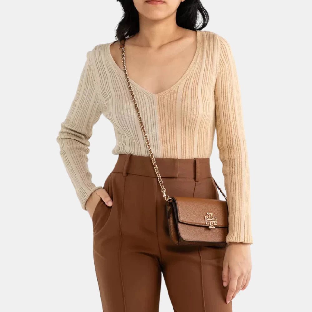 Tory Burch Britten Chain Wallet With Wristlet - DIVA ONLINE STORE