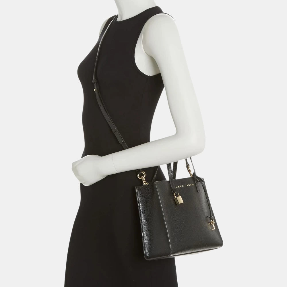 Marc Jacobs Mini Grind Satchel Tote Bag (Black) - DIVA ONLINE STORE