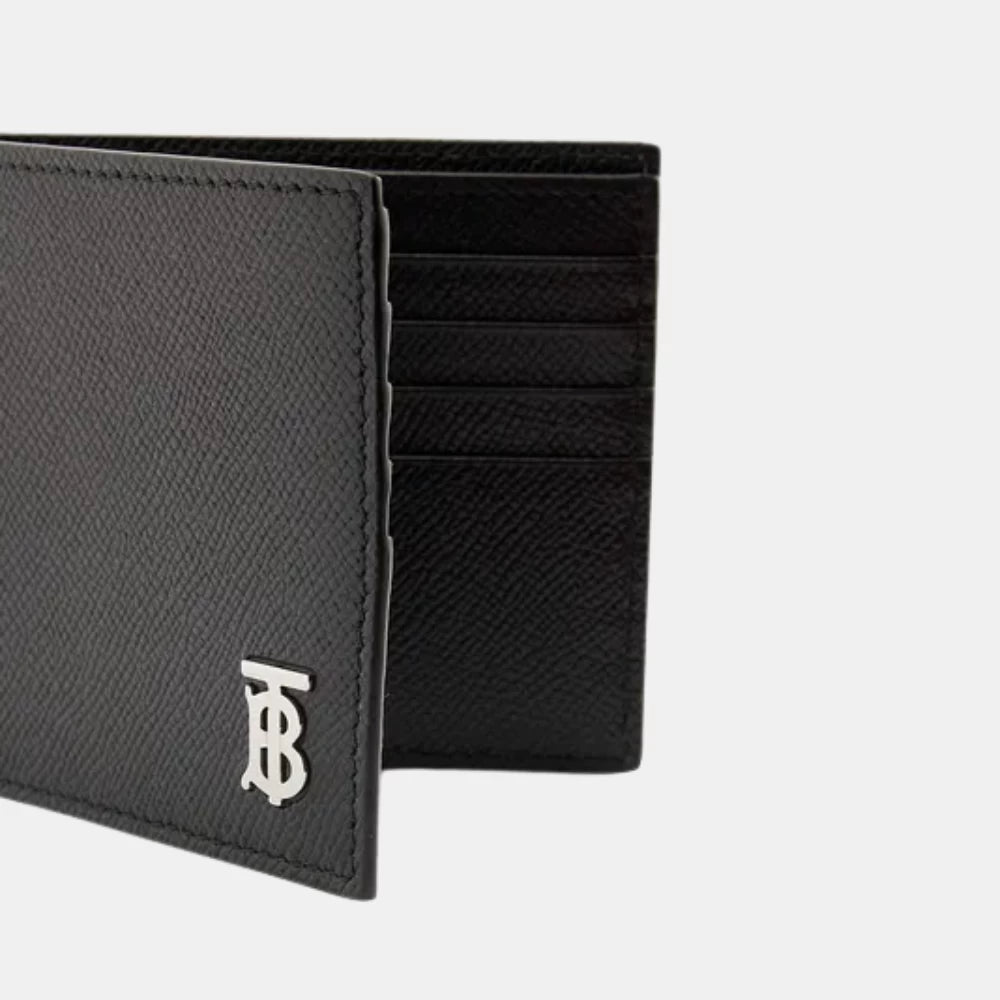 Burberry Monogram - Plaque Bifold Leather Wallet - DIVA ONLINE STORE