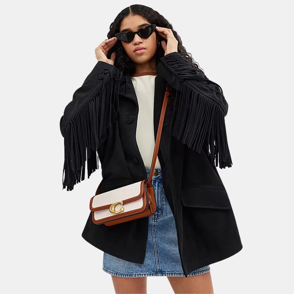 Coach Idol 23 Cotton - Canvas Shoulder Bag - DIVA ONLINE STORE