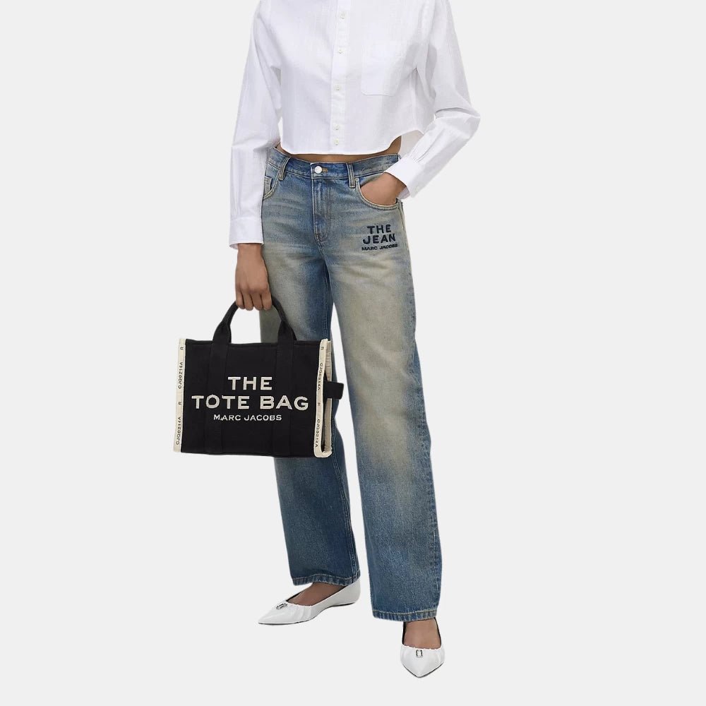 Marc Jacobs The Jacquard Tote Bag (Black) - DIVA ONLINE STORE