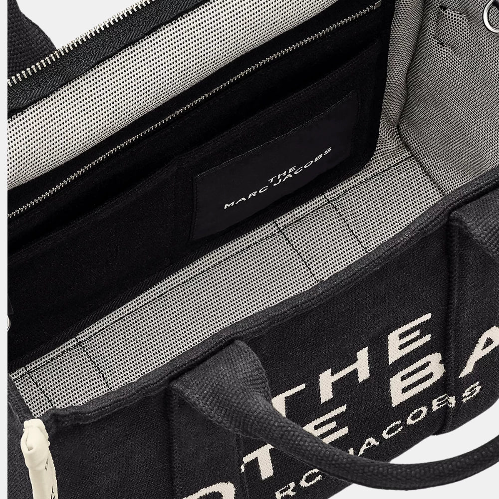 Marc Jacobs The Jacquard Tote Bag (Black) - DIVA ONLINE STORE
