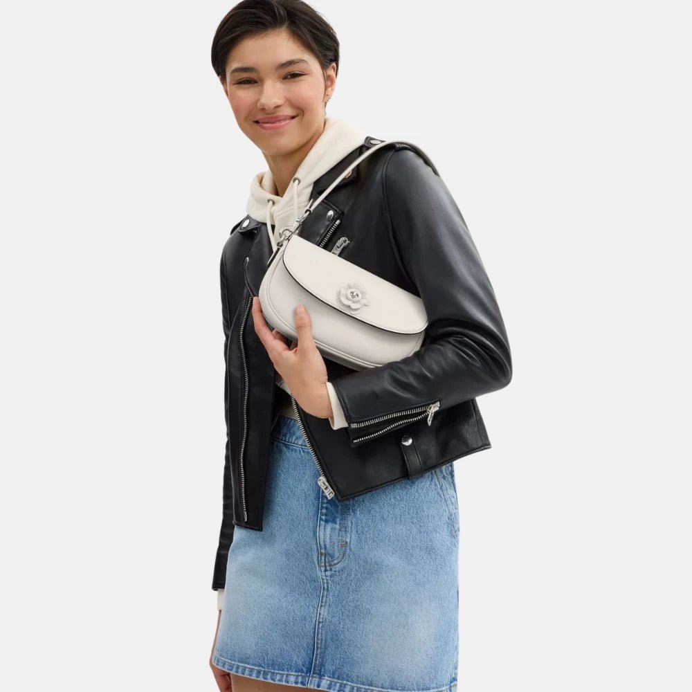 Coach Emmy 23 Saddle Bag With Tea Rose - DIVA ONLINE STORE