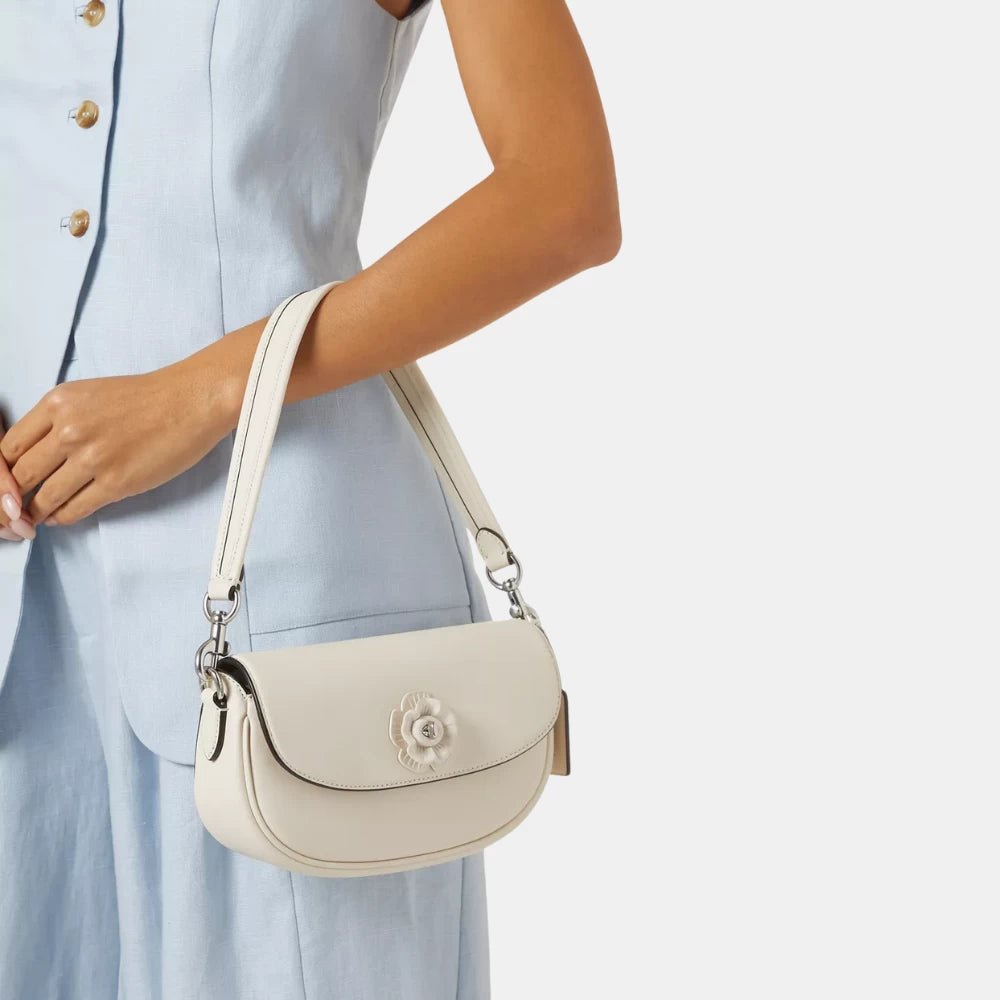 Coach Emmy 23 Saddle Bag With Tea Rose - DIVA ONLINE STORE