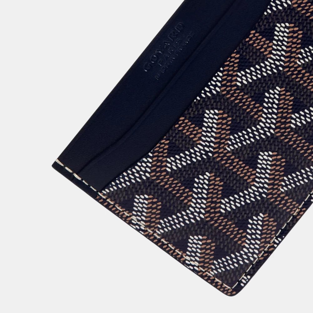 Goyard Saint - Sulpice Card Wallet (Navy Blue) - DIVA ONLINE STORE