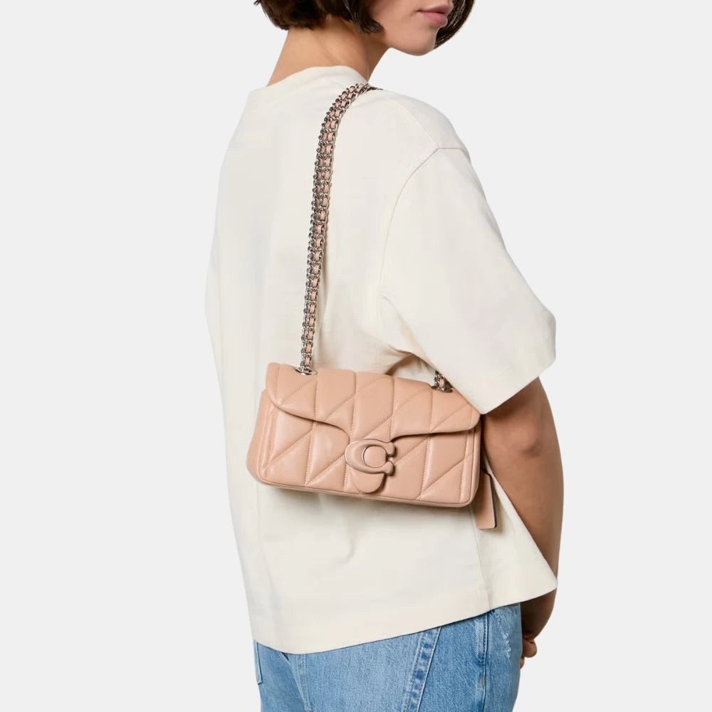 Coach Quilted Tabby Shoulder Bag (Buff) - DIVA ONLINE STORE