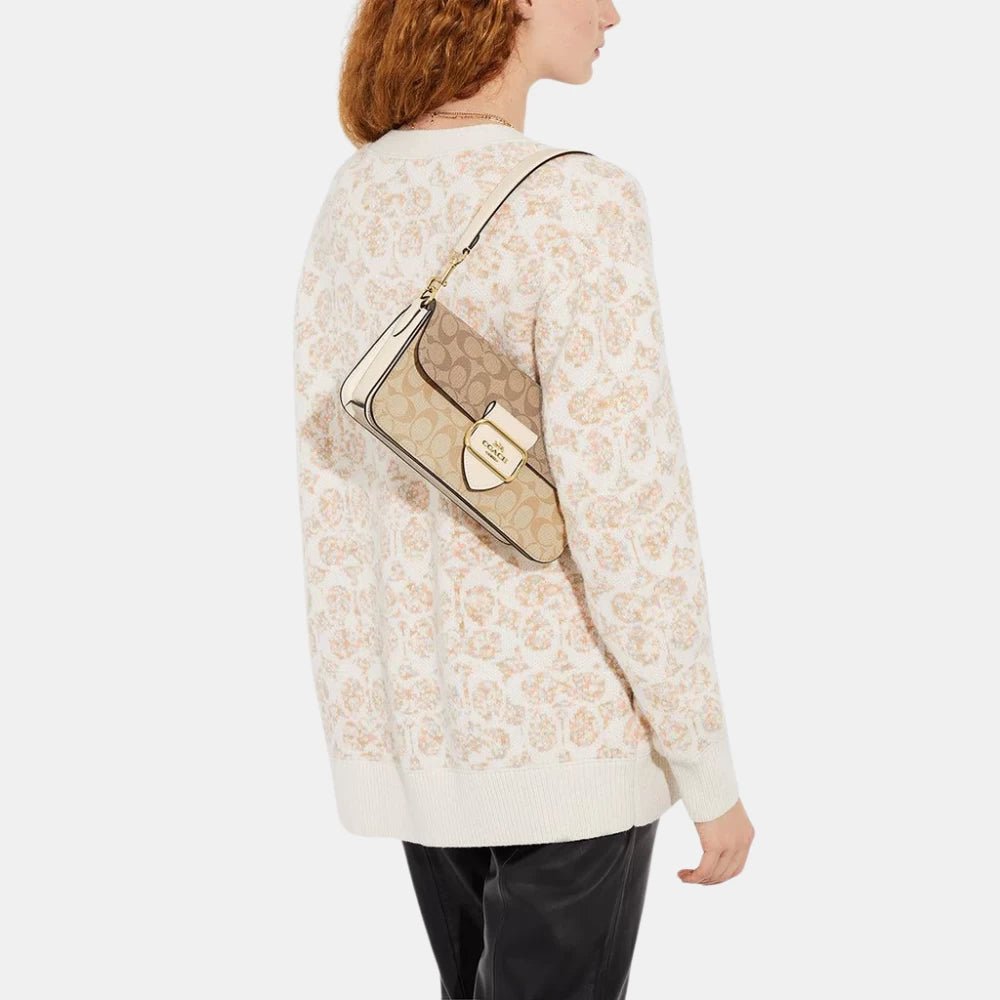 Coach Morgan Shoulder Bag In Signature Canvas - DIVA ONLINE STORE
