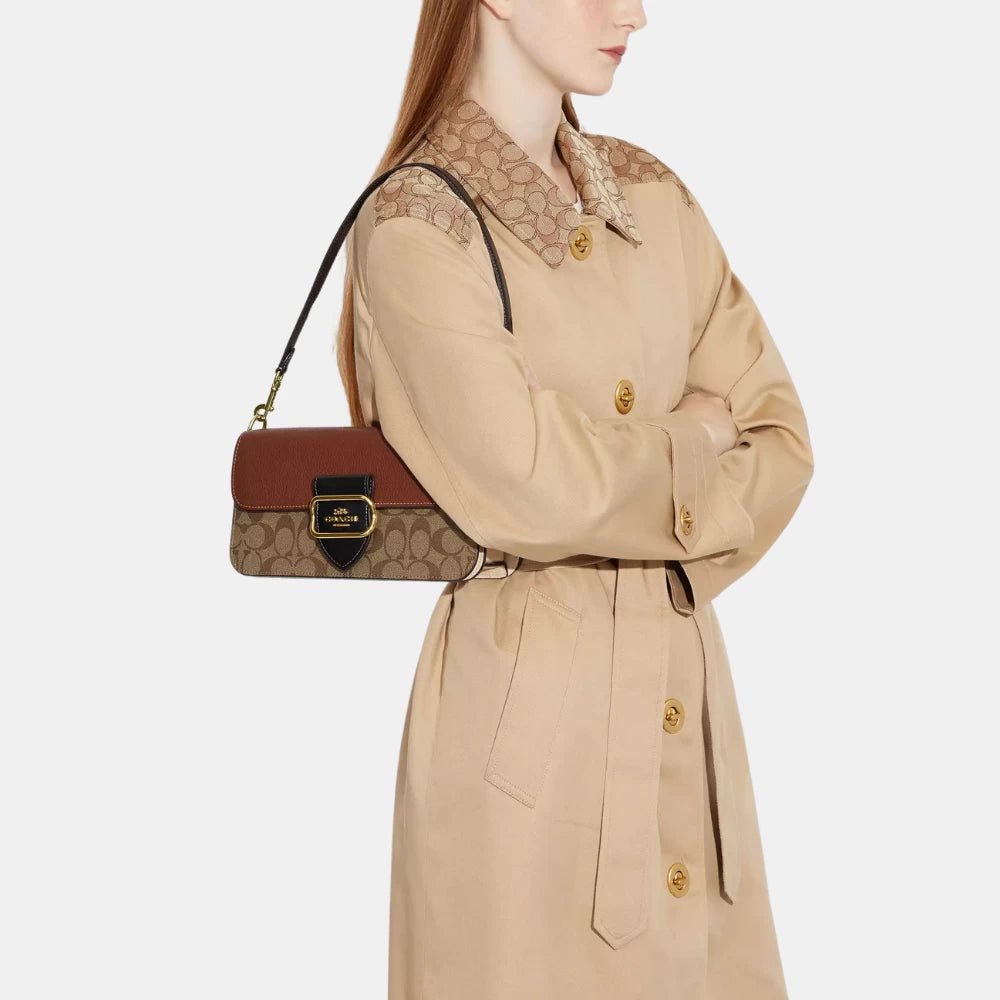 Coach Morgan Shoulder Bag In Colorblock Signature Canvas - DIVA ONLINE STORE