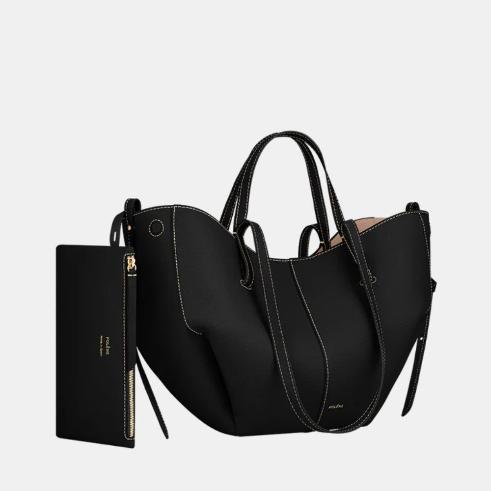 Polène Cyme Mini Edition Textured Black - DIVA ONLINE STORE